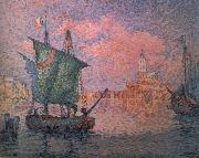 Paul Signac Venise-Le Nuage Rose oil painting